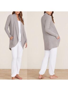 New Barefoot Dreams | Cozychic Lite® Circle Cardi in Grey